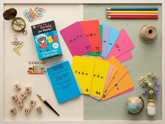 Ladybird I'm Ready for Maths Times Tables flashcards
