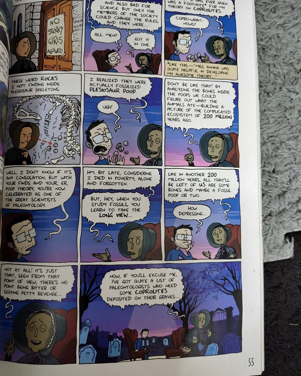 CORPSE TALK GROUNDBREAKING SCIENTIST