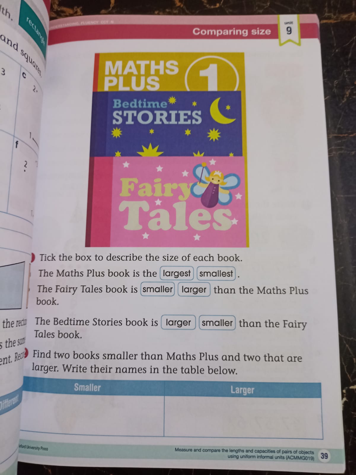 MATHS PLUS STUDENT BOOK 1