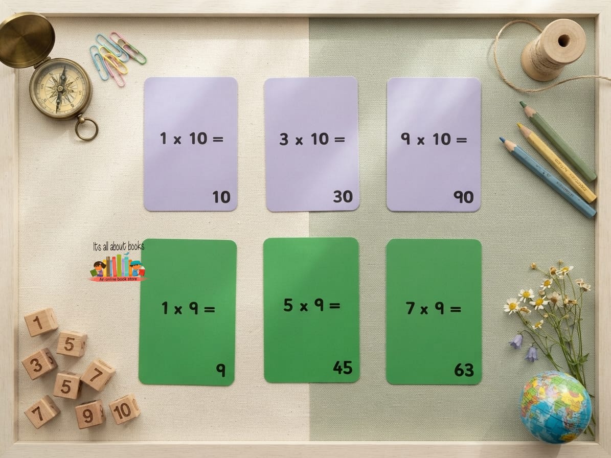 Ladybird I'm Ready for Maths Times Tables flashcards