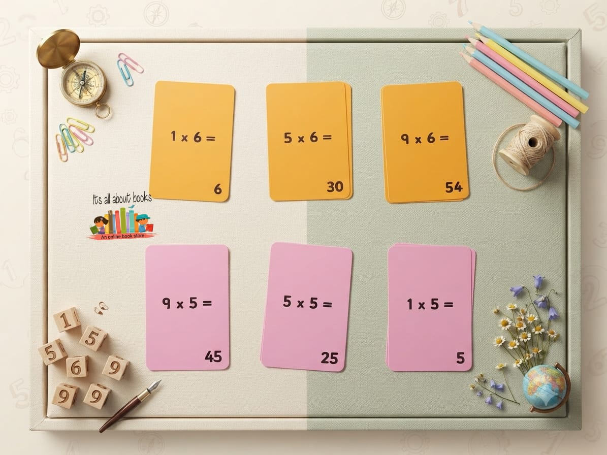 Ladybird I'm Ready for Maths Times Tables flashcards