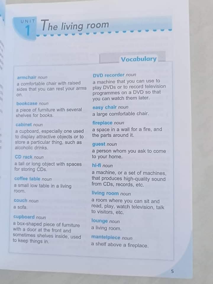 Thematic Vocabulary Practice 4