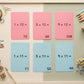 Ladybird I'm Ready for Maths Times Tables flashcards
