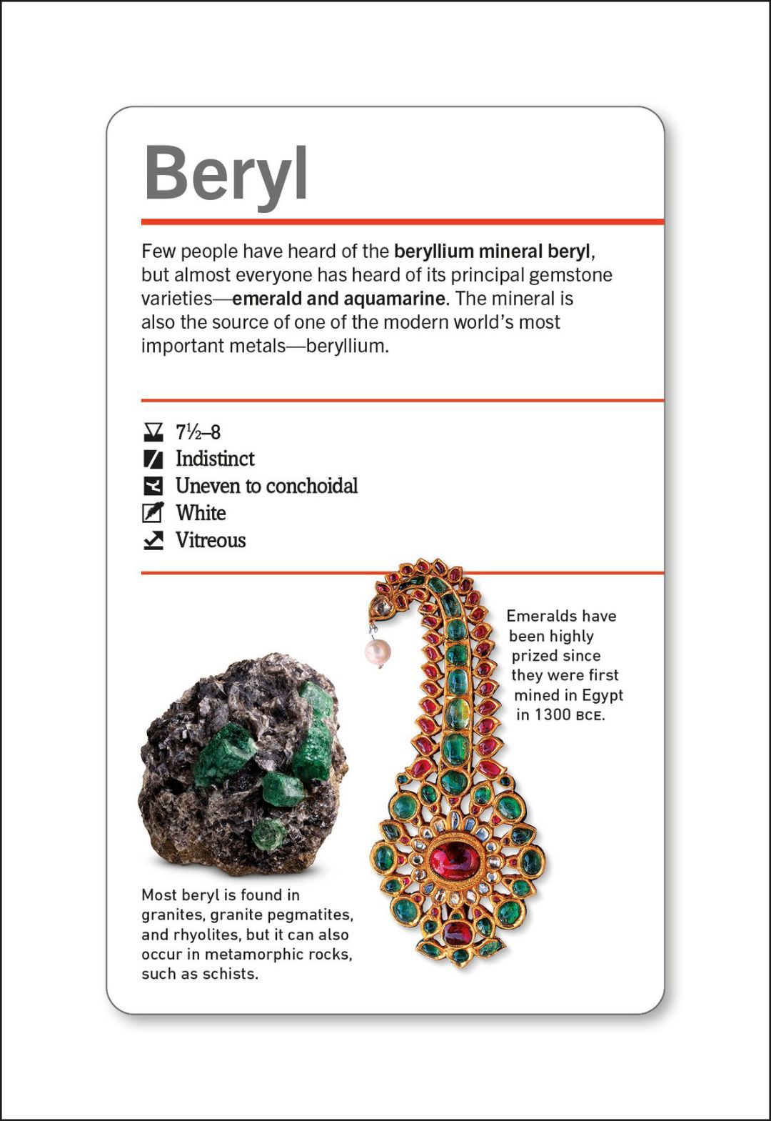 DK Rocks and Minerals flash cards