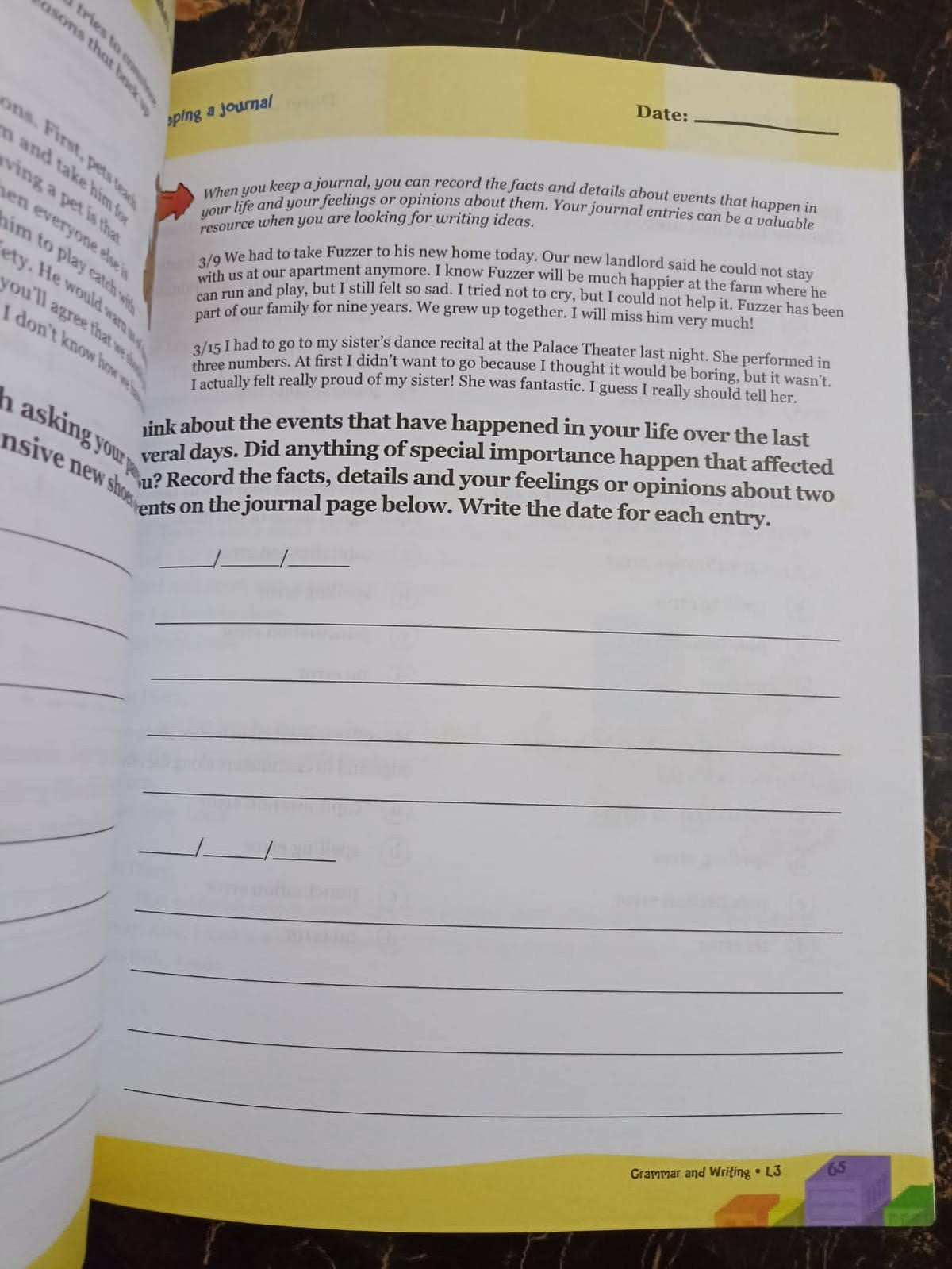 Grammr amd Writing L3