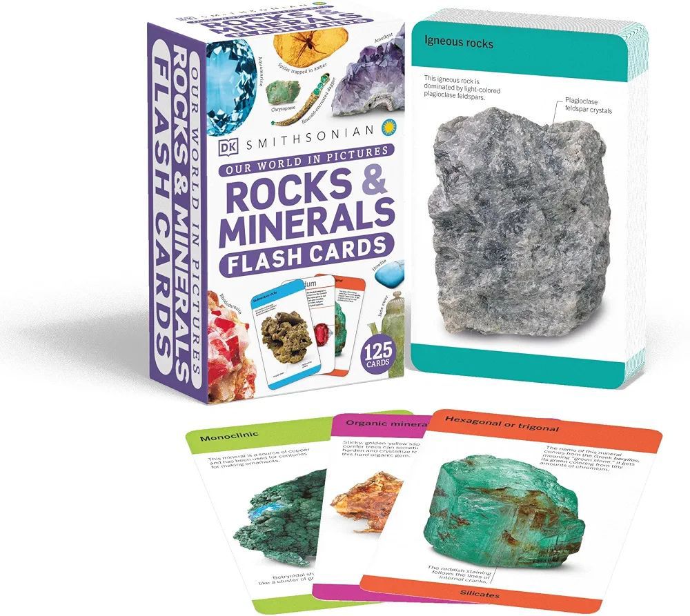 DK Rocks and Minerals flash cards