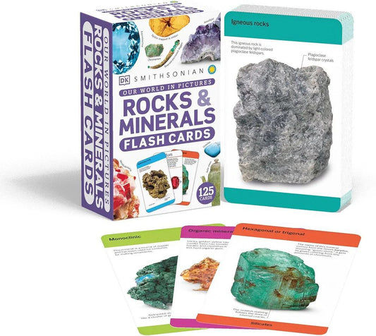 DK Rocks and Minerals flash cards