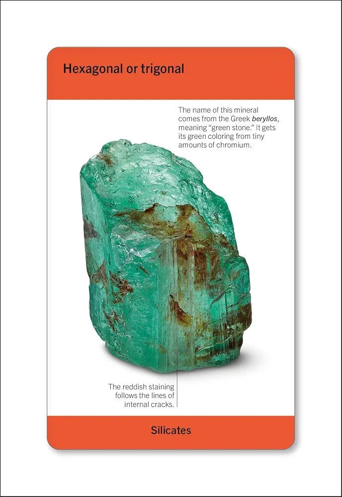 DK Rocks and Minerals flash cards