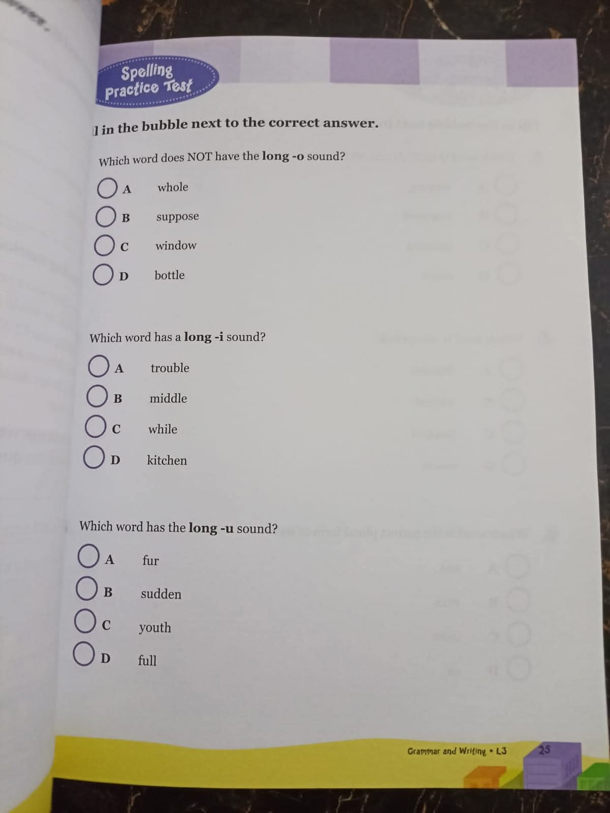 Grammr amd Writing L3