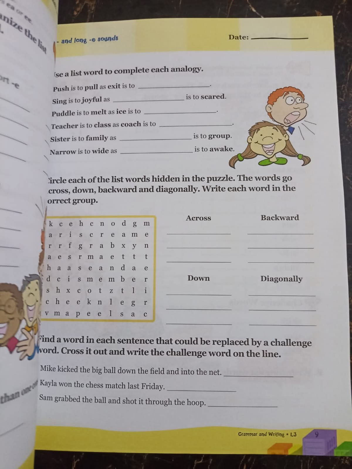 Grammr amd Writing L3