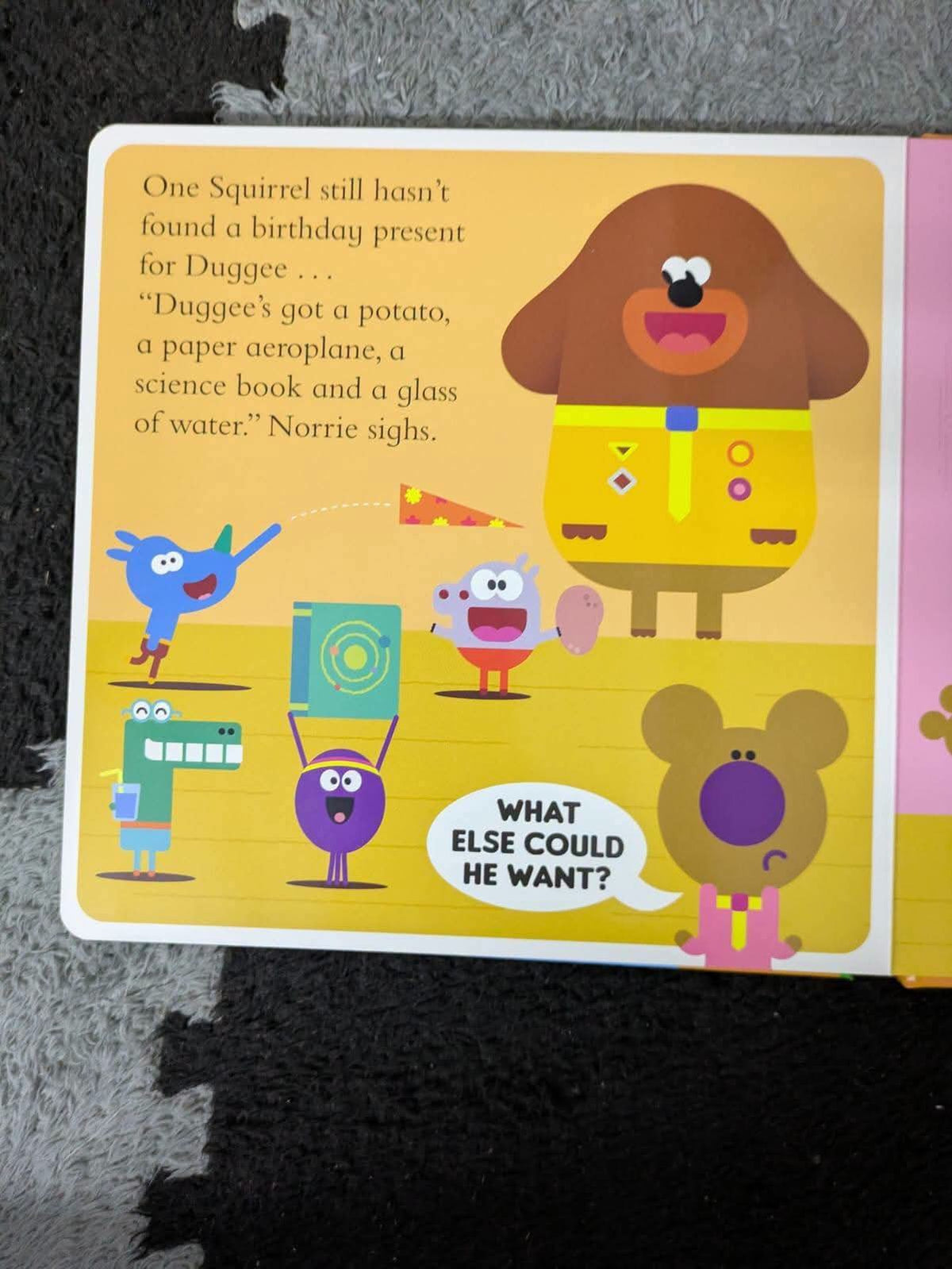 DUGGEE'S BIRTHDAY PRESENTS