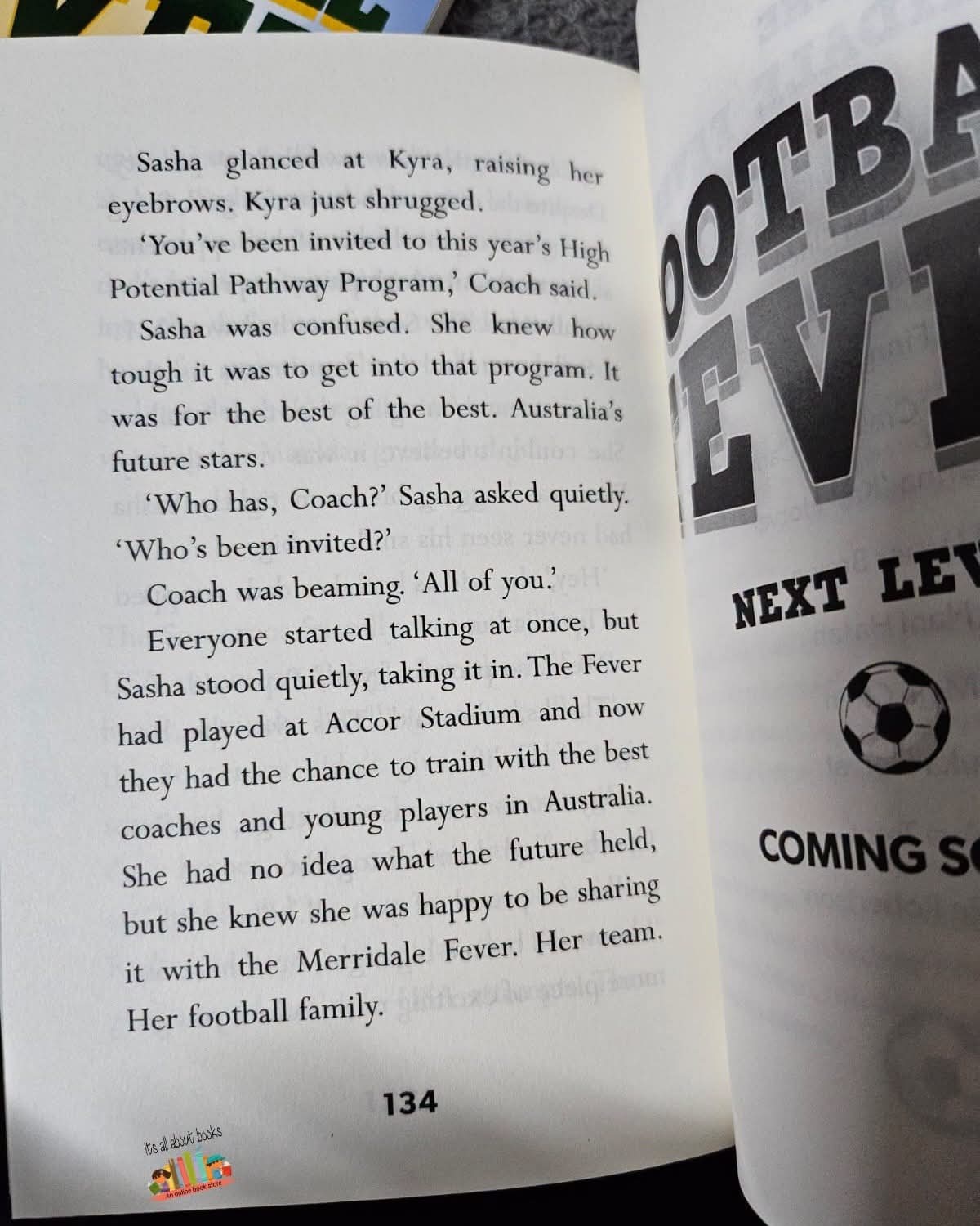 Football Fever Set of 4 books