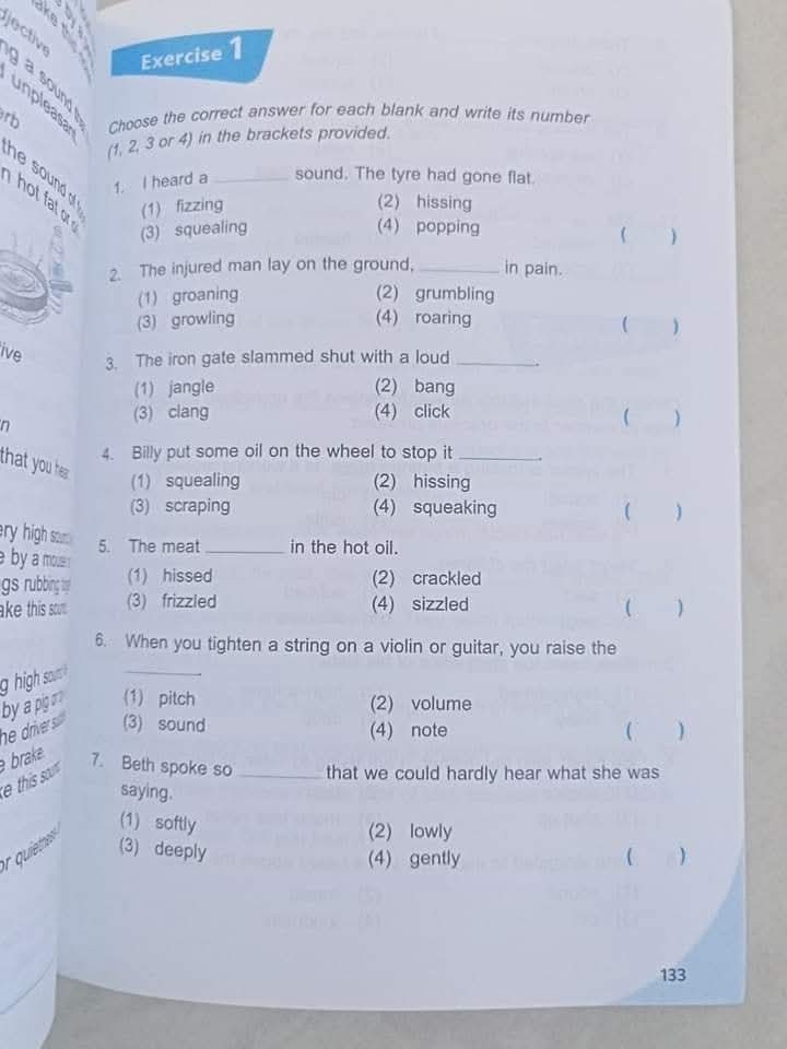 Thematic Vocabulary Practice 4