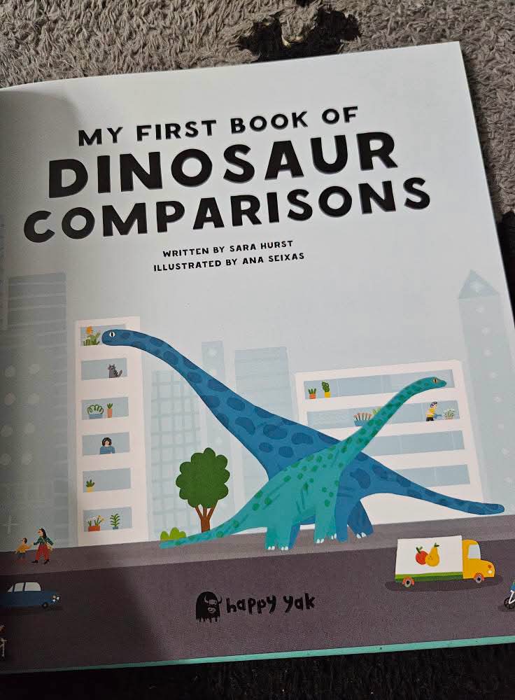 MY FIRST BOOK OF DINOSAUR COMPARISON
