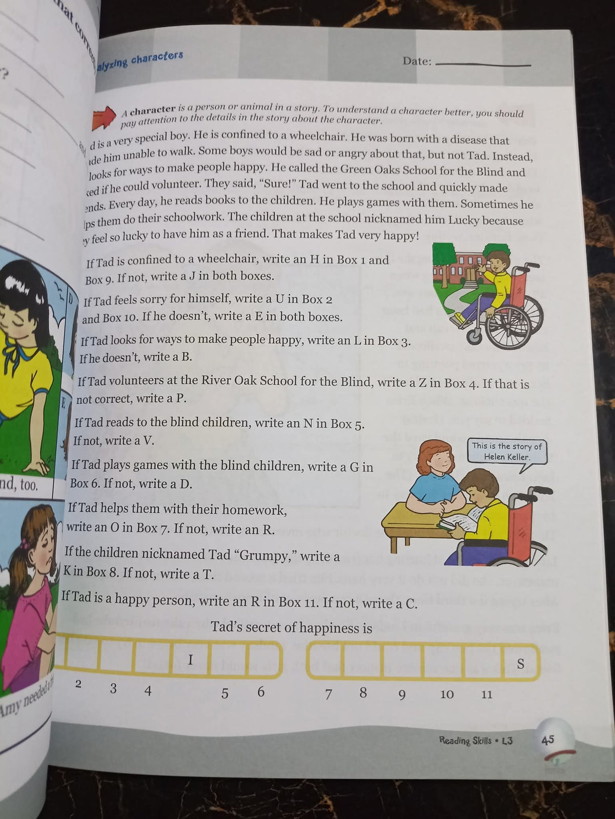 READING SKILLS L3