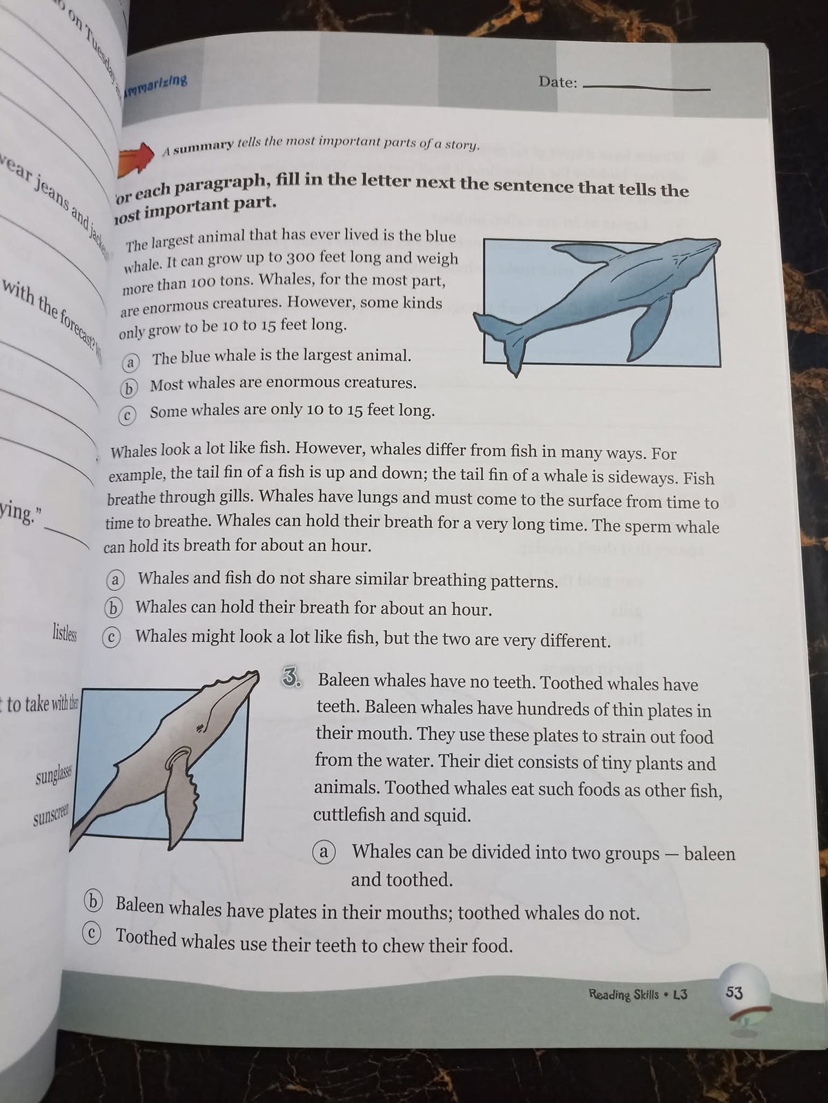 READING SKILLS L3