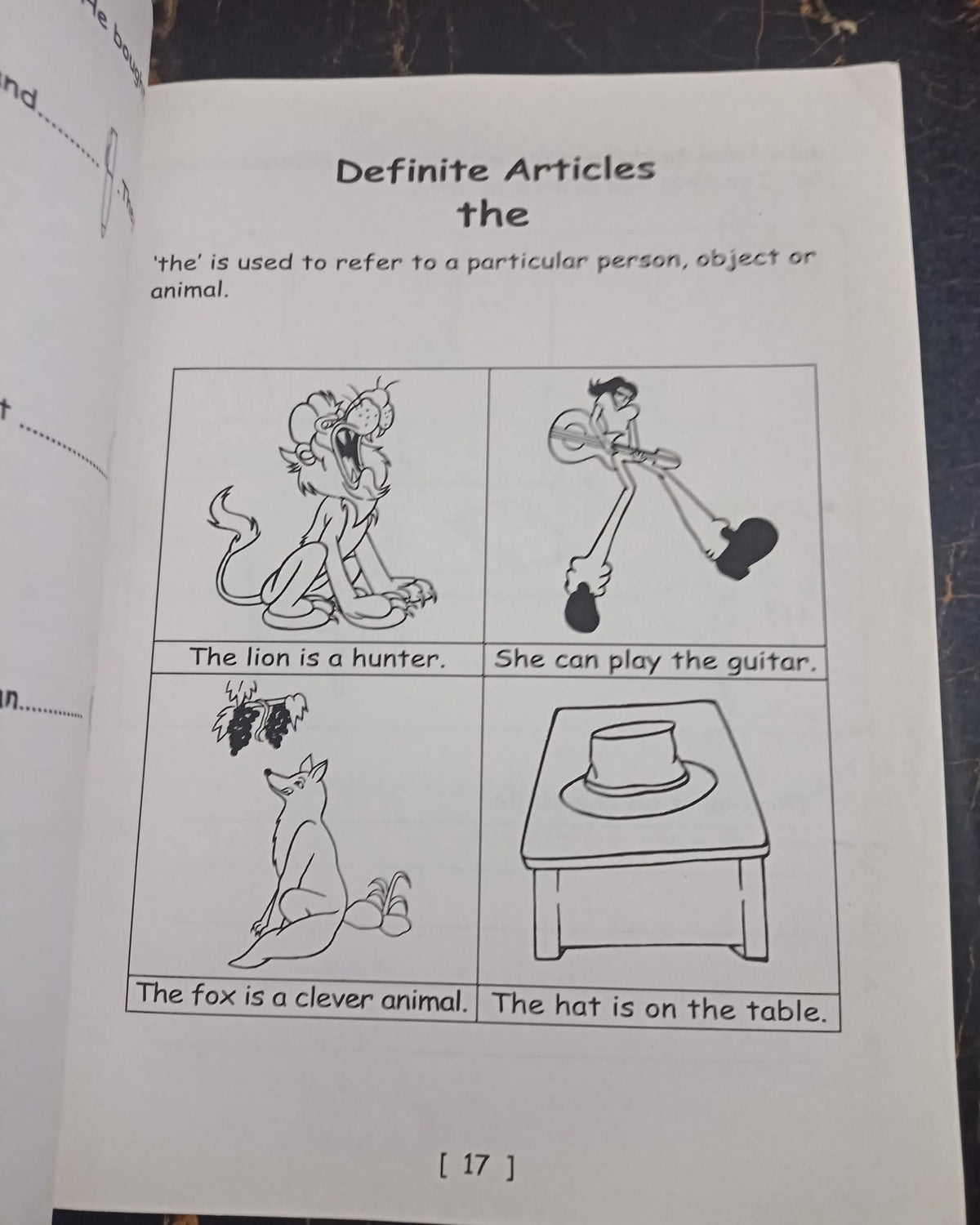 Articles and Conjunctions
