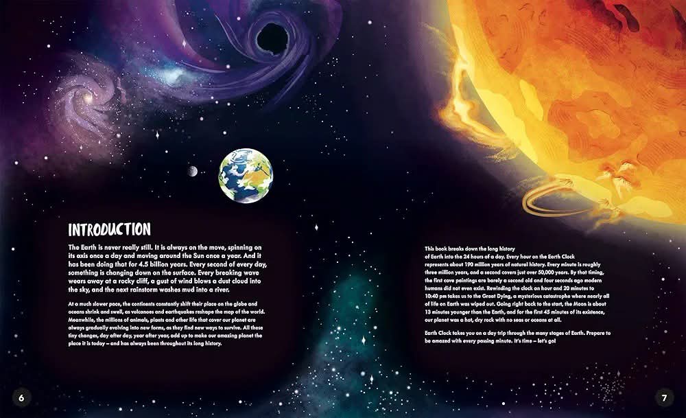 EARTH CLOCK (The History of our Planet in 24 hours)
