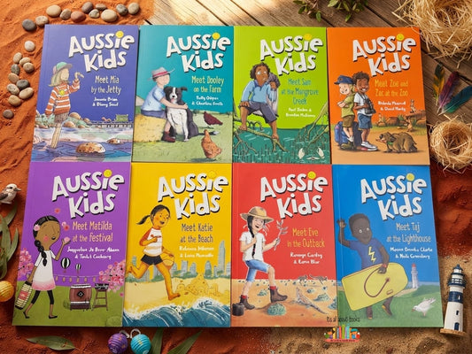 AUSSIE KIDS COLLECTION(set of 8 books)