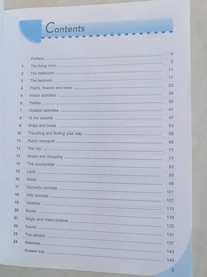 Thematic Vocabulary Practice 4
