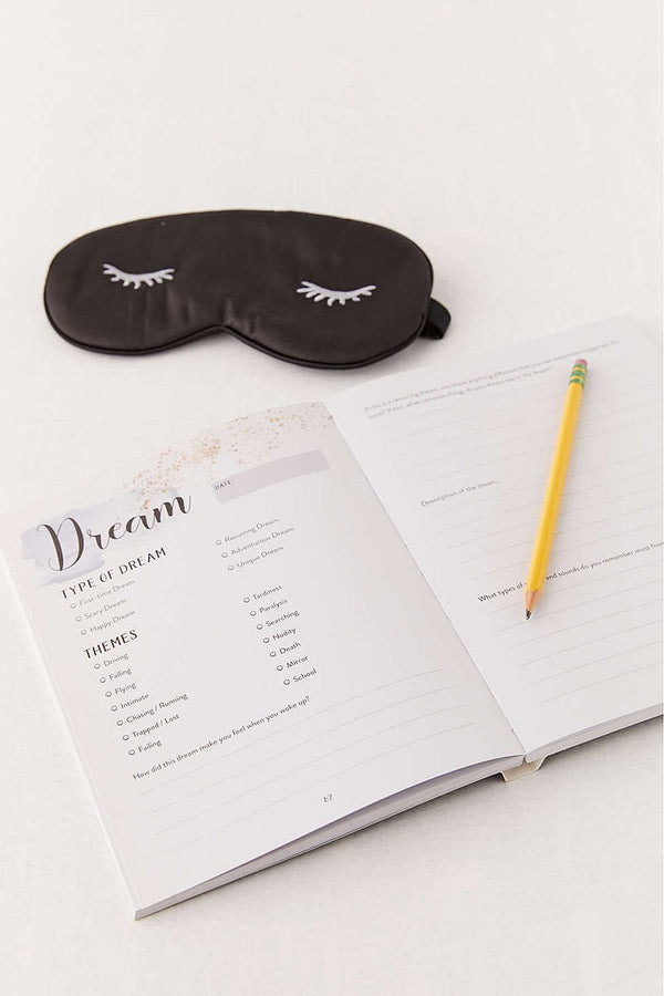 SWEET DREAMS SLEEP JOURNAL WITH SLEEPING MASK